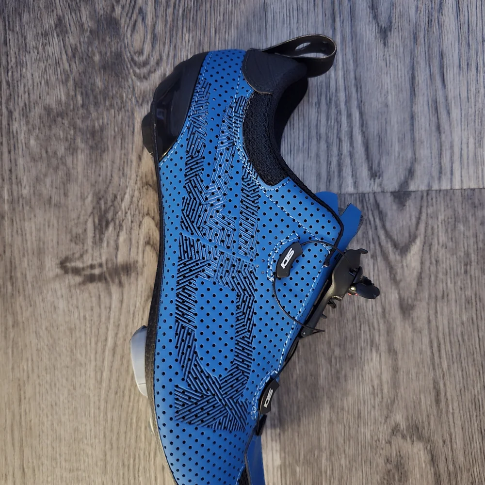 Men's Blue Athletic Cycling Shoes " Excellent Peloton Bike Shoes. - Picture 7 of 8